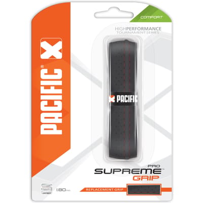 Pacific Supreme Grip Pro - Tennisgrip - 1.80mm - Zwart