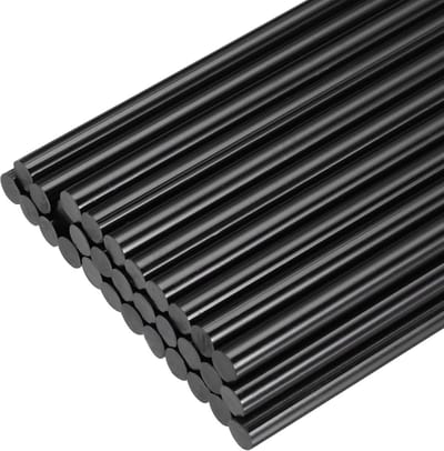 30 Zwarte Alleslijm Sticks voor Mini Lijmpistool - Hoge Hechting 15 cm