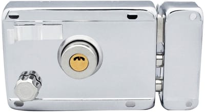 Dailygoods- Buitendeurslot Diefstalbestendig - Cilinderslot - Huishoudelijk Slot - Sleutel met 5 Exemplar - Compact Ontwerp 119x85 mm - Sterk IJzerverchroomd - Deurslot