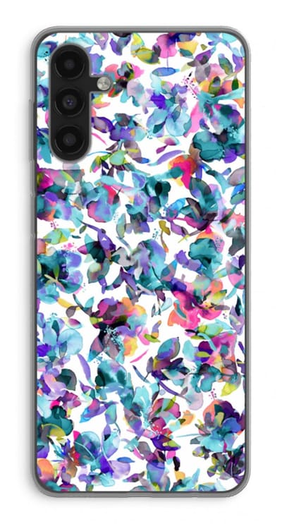 Case Company® - Hoesje geschikt voor Samsung Galaxy A13 5G hoesje - Hibiscus Flowers - Soft Cover Telefoonhoesje - Bescherming aan alle Kanten en Schermrand