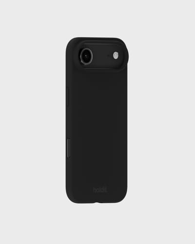 Holdit Silicone Case geschikt voor Apple iPhone Air - Zwart