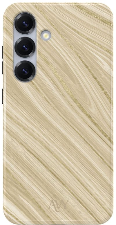 AVY Hard Shell Back Cover | geschikt voor Samsung Galaxy S25 | Aurum Gold | Compatibel met MagSafe & Qi2