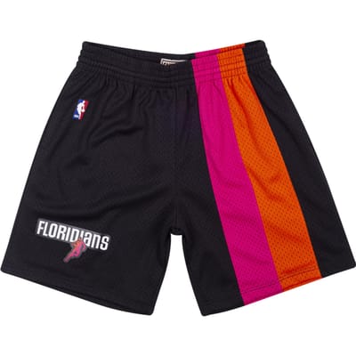 Mitchell And Ness Miami Heat NBA Miami Heat Korte Broek Zwart