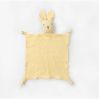 Baby Katoen Gaas Dekbed Zacht Pasgeboren Slaap Poppen Kinderen Mode Slaap Speelgoed Kalmeren Verzachten Handdoek Slabbetjes Muslin Dekens lichtgele kleur