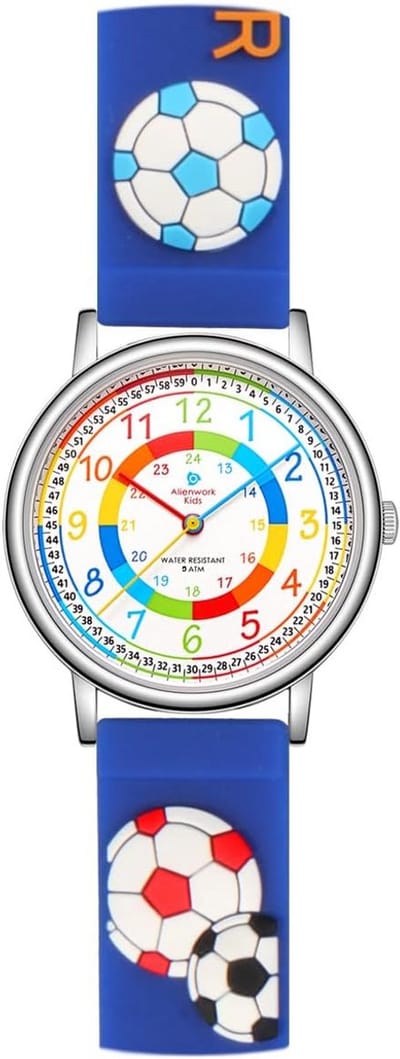 Kinderhorloge Leren Klokkijken Meisjes Jongens Analoge Horloge Lichtgewicht Waterdicht