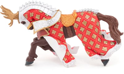 Actiefiguren Papo Paard Middeleeuws 17 x 6 x 9 cm