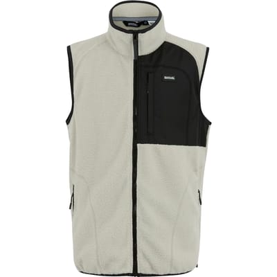 Frankie teddy fleece gilet bodywarmer met rits voor heren