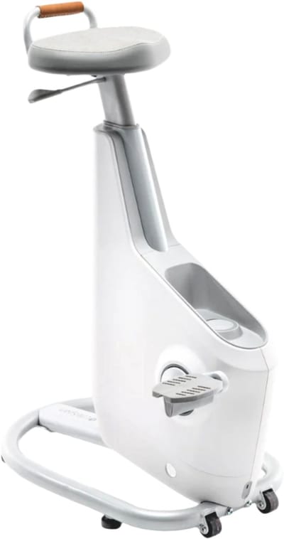 Lifespan Workplace Ampera Stroomopwekkende, duurzame Bureaufiets ( Wit )