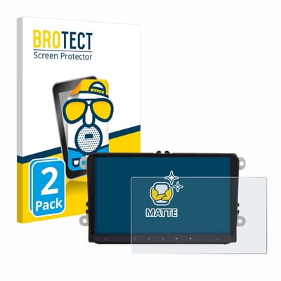 BROTECT - Screenprotector voor JF-Sound JF-039W6-X9C - Folie Beschermfolie matte 2 Stuks