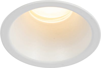 QAZQA dept - Moderne Inbouwspot - 1 lichts - Ø 7.8 cm - Wit - Woonkamer | Slaapkamer | Keuken