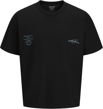 JACK&JONES - JORSANREMO TYPO TEE SS CREW NECK SN - Heren - T-shirts