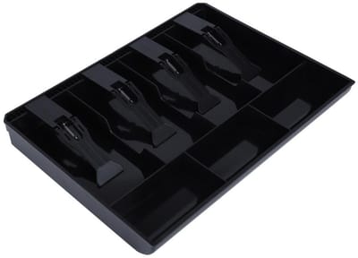 Dailygoody - Kassalade - Geldcassette - Perfect voor winkels - Zwart - Cash Register - Handig voor supermarkten - Compact formaat