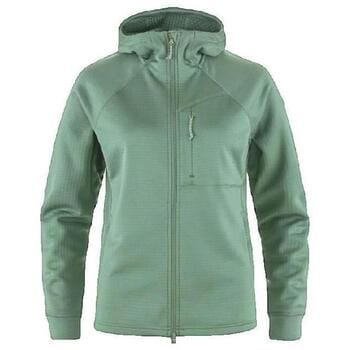 Fjällräven Abisko Grid Fleece Met Volledige Rits Groen S Vrouw