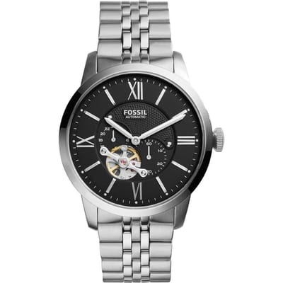 Fossil Townsman ME3107 - Horloge - Staal - Zilverkleurig - Ø 44 mm