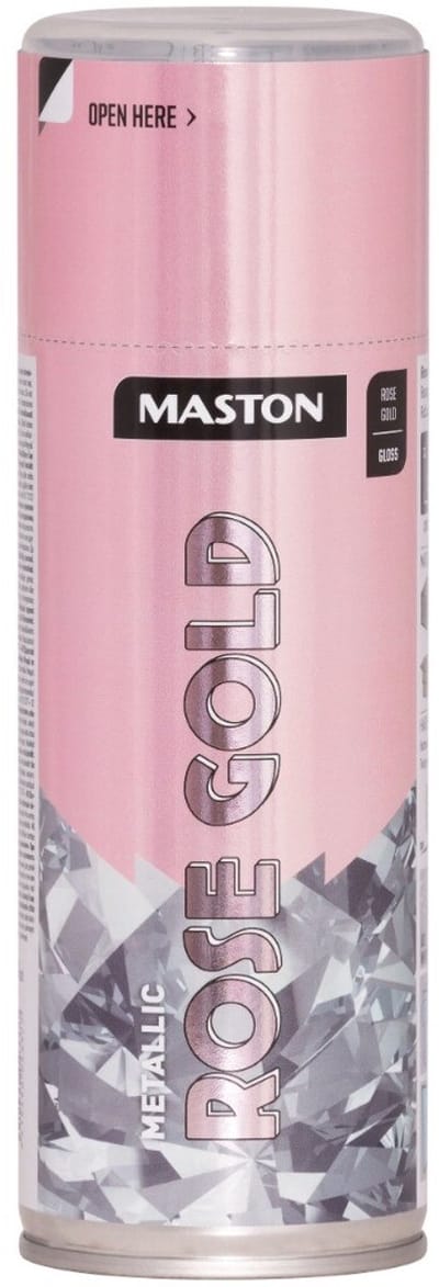 Maston Metallic - rose goud - spuitverf - 400 ml - spuitbus verf