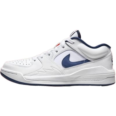 Jordan Stadium 90 Blanc Rouge Gym Bleu Nuit (aux femmes) 35.5 white