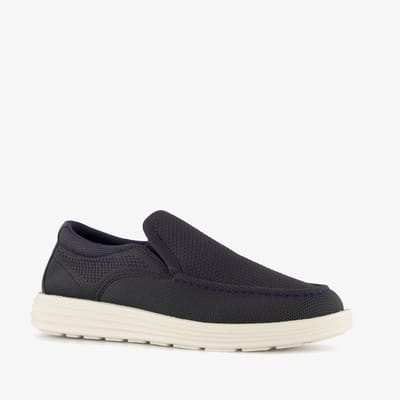 Blue Box heren instappers blauw - Maat 40