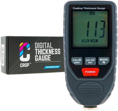 CROP Lakdiktemeter met Digitaal LCD scherm
