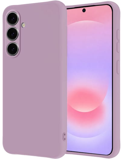 Hoesje - Geschikt voor Samsung Galaxy A37 - Sterk & Shockproof - Hoes Cover - Siliconen Case - Lila