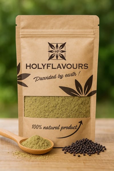 Mosterdzaad Poeder Zwart Brassica Nigra - 100 gram - Holyflavours