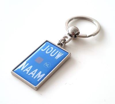 Kenteken met Jouw Naam of Tekst - Brommer Kentekenplaat - Cadeau - Verjaardag - Kerst - Kado - Valentijn - Gepersonaliseerd Cadeau