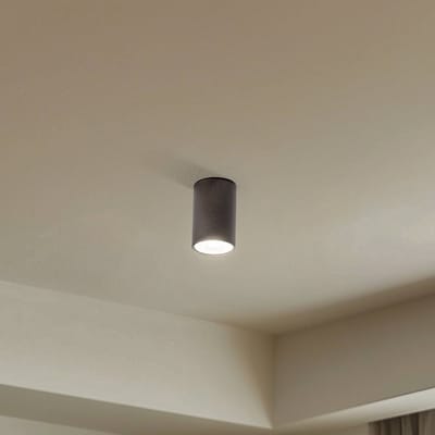 TK Lighting Downlight Top, 1-lamp, bruin
