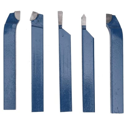 5 stuks Draaibankgereedschap Carbide Getipt Lasdraaigereedschap Set Machinegereedschaponderdelen 10x10mm