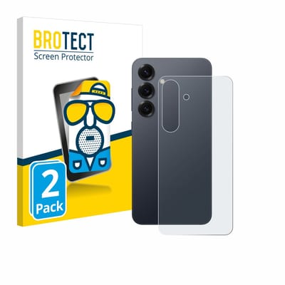 BROTECT - Screenprotector voor Samsung Galaxy S25 (Achterkant) - Folie Beschermfolie matte 2 Stuks