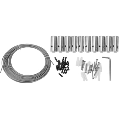 Tuteur en treillis métallique pour plantes grimpantes extérieur acier inoxydable fixation kit treillis mur végétal croix