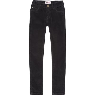Vingino - maat 176 - elastische slim Fit Cordhose SERLE im Jeans-Style in deep black