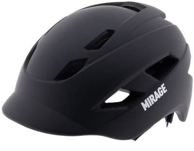 Mirage City/E-bike helm 55-58cm - Fidlock - LED - mat zwart - fietshelm