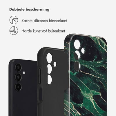 Selencia Hoesje - Geschikt voor Samsung Galaxy A15 (4G) / A15 (5G) - Backcover - Chic Marble Quartz