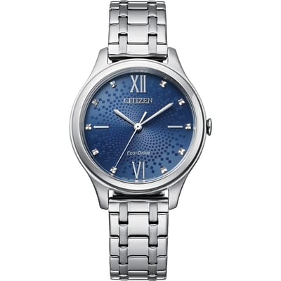 Citizen EM0500-73L Horloge - Staal - Zilverkleurig - Ø 32 mm