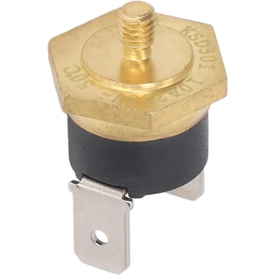 5PCS KSD301 Thermostat Cuivre Bimétallique Normalement Fermé M4 Interrupteur de Température à Disque à Enclenchement 250V