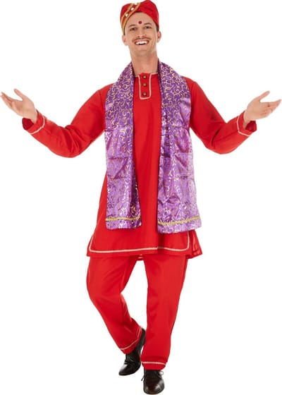 dressforfun - herenkostuum Indiër S - verkleedkleding kostuum halloween verkleden feestkleding carnavalskleding carnaval feestkledij partykleding - 301025