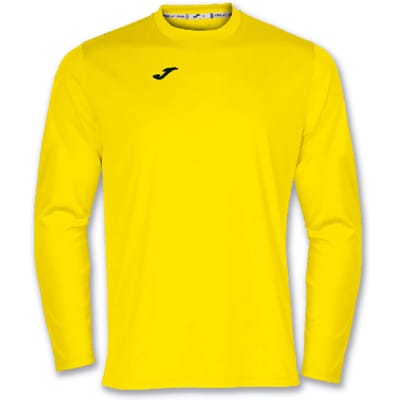Joma Combi T-shirt Met Lange Mouwen Geel 11-12 Years Jongens,Meisjes