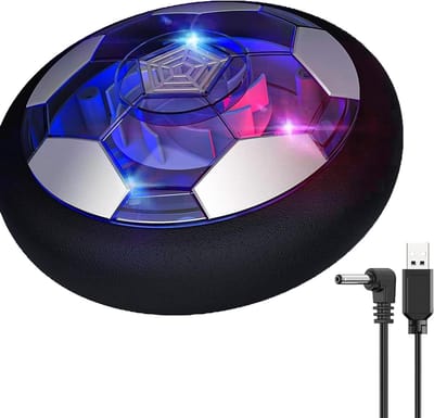 Hoverball met LED-verlichting - Oplaadbare Hover Football voor Binnen en Buiten, Geschikt voor Kinderen van 3-12 Jaar, Actief Speelgoed voor Beweging en Plezier
