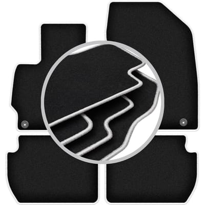 CARLUX-SILVER automatten voor: Peugeot 4007 crossover (2007-2012)