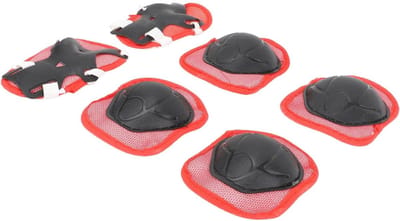 Kinderbescherming Set - Valbescherming - Buitensport - Verstelbare Banden - 3 Delig - Zwart
