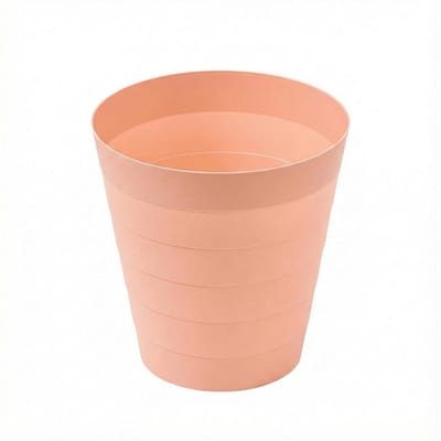 Kleine Keukenprullenbak 9 Liter met Deksel - Moderne Kunststof Vuilnisbak voor Kantoor of Kinderkamer - 25 cm Hoog