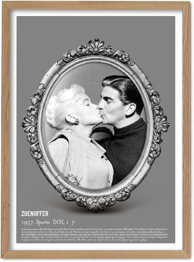 FC Kluif 'Zoenoffer' Poster - 70 x 50 cm