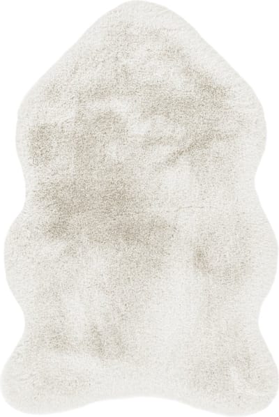 Heaven Shape - vloerkleed - Superzacht - Hoogpolig - schapenvacht - Imitatievacht - Fluffy Vacht - 60x90 cm ivoor gebroken wit