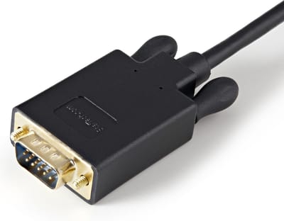 StarTech 91 cm lange DisplayPort-naar-VGA-adapterconverterkabel – DP naar VGA 1920x1200 - zwart