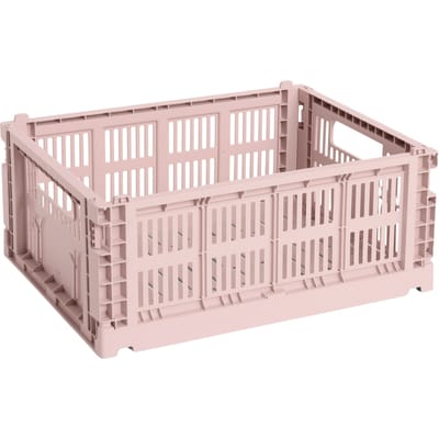 HAY Colour Crate Vouwkrat M recycled - blush