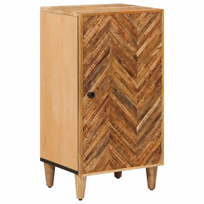 vidaXL - Opbergkasten - Bruin - 40 - x - 33,5 - x - 75 - cm - Massief - Mango - Hout