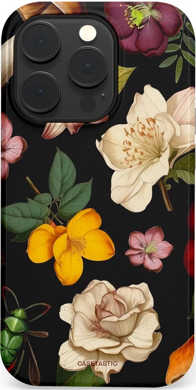 Casetastic Hoesje Geschikt voor Apple iPhone 14 Pro Magsafe - Stijlvolle Beschermende Duo-layer Case - Bosrijke betovering