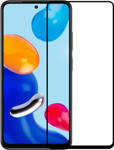 Screenprotector Geschikt voor Xiaomi Redmi Note 11 - Full Cover - Beschermglas - Gehard Glas - Tempered Glass - Screen Protector
