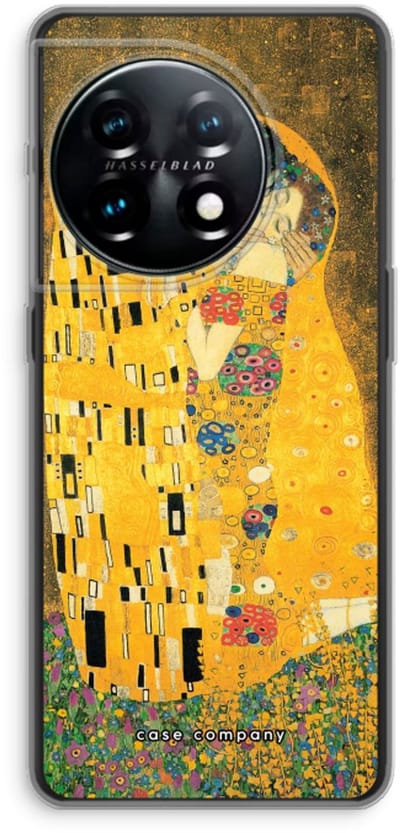 Case Company® - Hoesje geschikt voor OnePlus 11 hoesje - Der Kuss - Soft Cover Telefoonhoesje - Bescherming aan alle Kanten en Schermrand