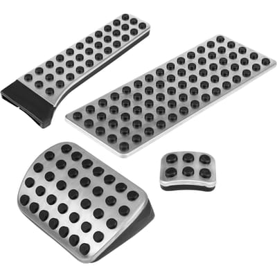 4 stuks Auto Brandstof Rem Koppeling Pedaal Cover voor Mercedes Benz W203 W204 W210 W211 W212 CE