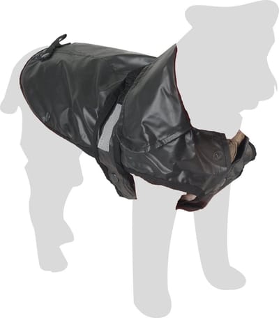 Flamingo Hondenjas Outdoor Gevoerd - Dierenkleding - Zwart - 40 cm